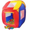 KIDUKU Spielzelt Kinderspielzelt Bällebad Pop Up Spielzelt + 200 Bälle + Tasche für drinnen und draußen