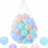 Devenirriche Bällebad-Bälle 50 Stück Bälle für Bällebad Bälle für Kinder Bällebäder Plastikbälle