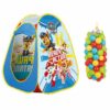 ThoKuToys Spielzeug-Gartenset PAW PATROL Pop-Up Spielzelt & 100 Spielbälle
