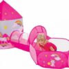 Vedes Spielzelt QA Einhorn Spielzelt mit Tunnel